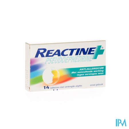 Reactine Pseudoephedrine Comp 14