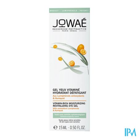 Jowae Gel Yeux Vitamine Hydratant Defatigant 15ml 1