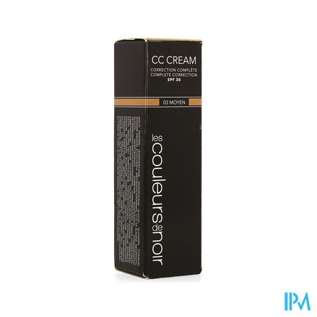 Couleurs De Noir Cc Cream Spf30 03 Moyen 30ml