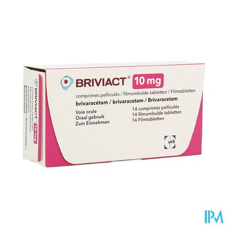 Briviact 10mg filmomh. tabl. (14)