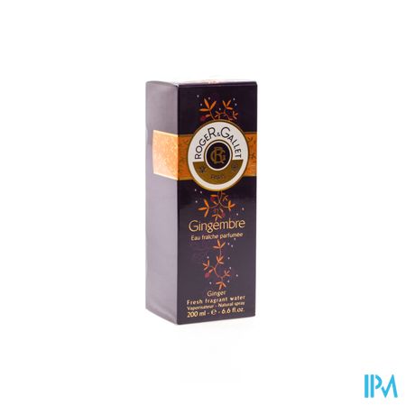 Roger&gallet Gingembre Fris Water Parf Vapo 200ml