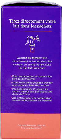 Lansinoh Sachet Conservation Lait Maternel50 40056 7