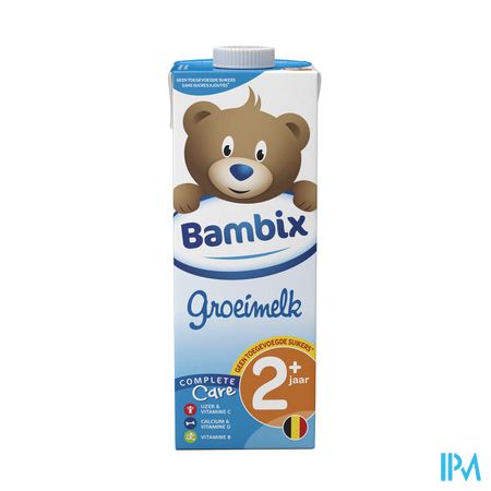 Bambix Lait Croissance Nature 2+ 1l