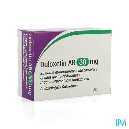 Duloxetin Ab 30mg Gastro Resist. Caps Dur 28