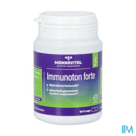 Mannavital Immunoton Forte V-caps 60 4