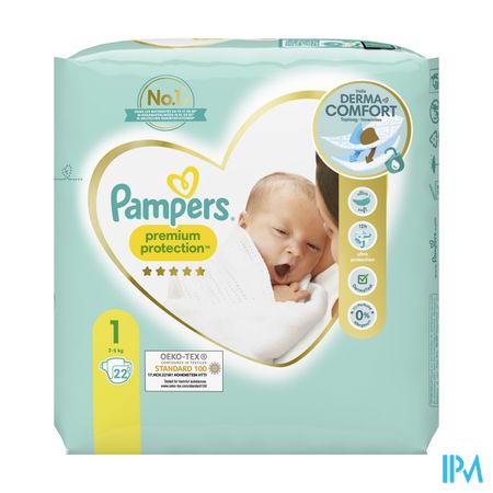 Pampers Premium Protection Pack S1 22