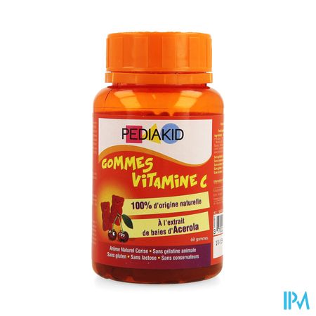 Pediakid Gommes Vitamines C Gommes A Macher 60