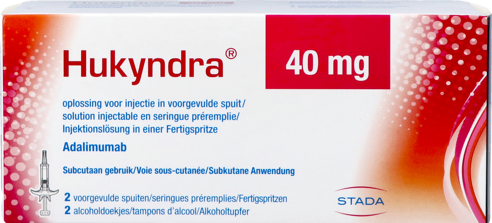 Hukyndra 40Mg/0,4Ml Voorgevulde Spuit  2 1