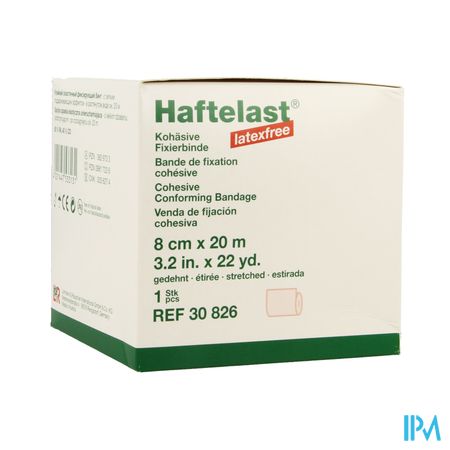 Haftelast Coh. Windel Latex Free 8cmx20m 30826