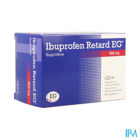 Ibuprofen Retard EG 800 Mg Verl.Afg. Tabl 60X800Mg