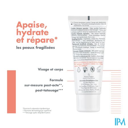 Avene Cicalfate+ Hydra&herstel. Verzorg. Tube 40ml 11
