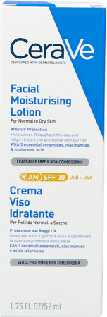 Cerave Creme Hydraterend Gezicht Spf30 52ml 5