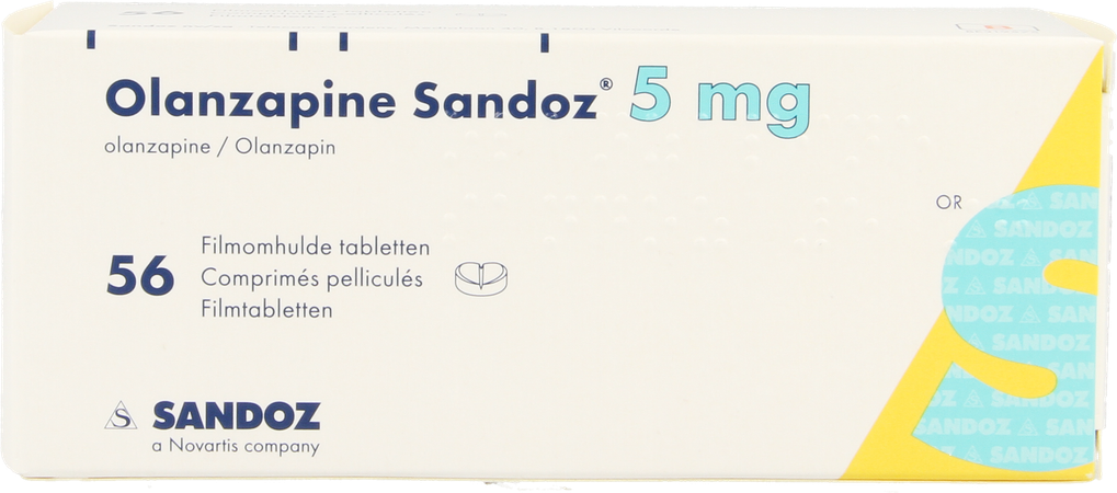Olanzapine 5mg Sandoz Filmom Tabl 56 3