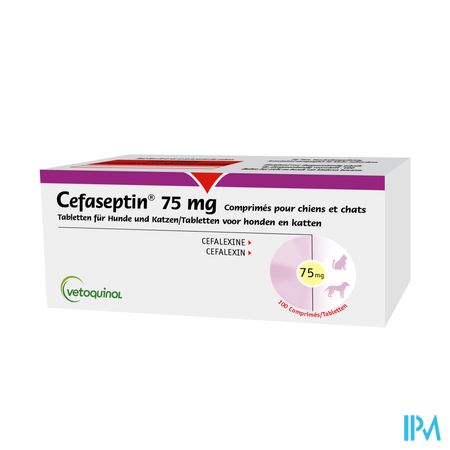 Cefaseptin 75mg Comp 100