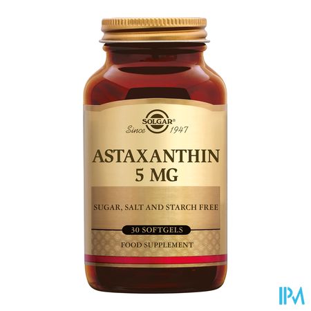 Solgar Astaxanthin 5mg Softgel 30 1