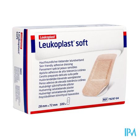 Leukoplast Soft 28x72mm 100