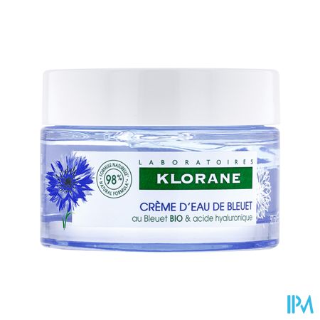 Klorane Gezicht Korenbloem Watercreme 50ml 3