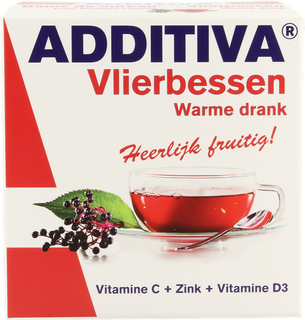 Additiva Vlierbessen Warme Drank Zakje 10 1