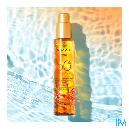 Nuxe Sun Huile Bronz. Ip50 Visage&corps150ml 5