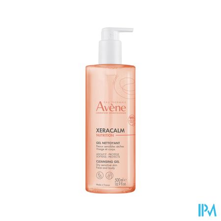 Avene Xeracalm Nutrition Gel Nettoyant 500ml