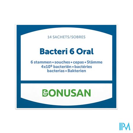 Bacteri 6 Oral Zakjes 14 Bonusan