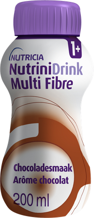 NutriniDrink Multi Fibre Arôme Chocolat Bouteille 200ml 1