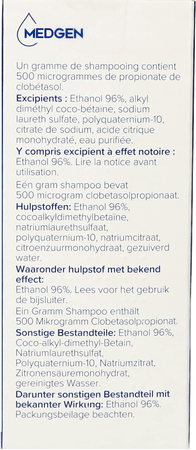 Cabesol 500mcg/g Shampoo Fl 125ml 4
