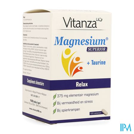 Vitanza Hq Magnesium Superior Comp 120