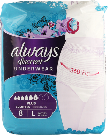 Always Discreet Incontinence Pants l 8