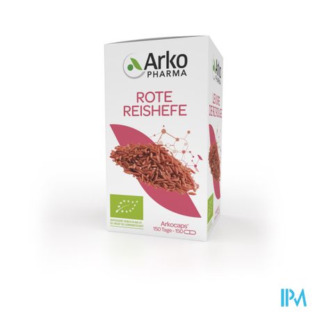 Arkocaps Rode Gist Rijst Bio Caps 150 Nf 8
