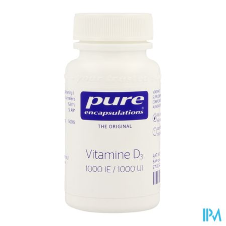 Pure Encapsulations Vitamine D3 1000ui Caps 60 2