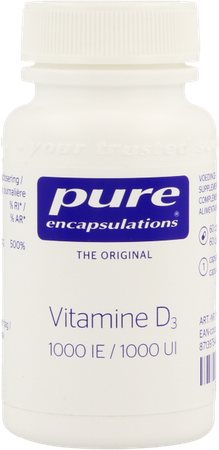 Pure Encapsulations Vitamine D3 1000ie Caps 60 2