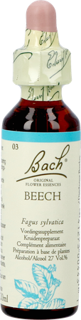Bach Flower Remedie 03 Beech 20ml 2