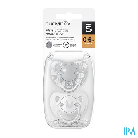 Suavinex Forest Speen Latex Anat 0/6m Fox Duo 1