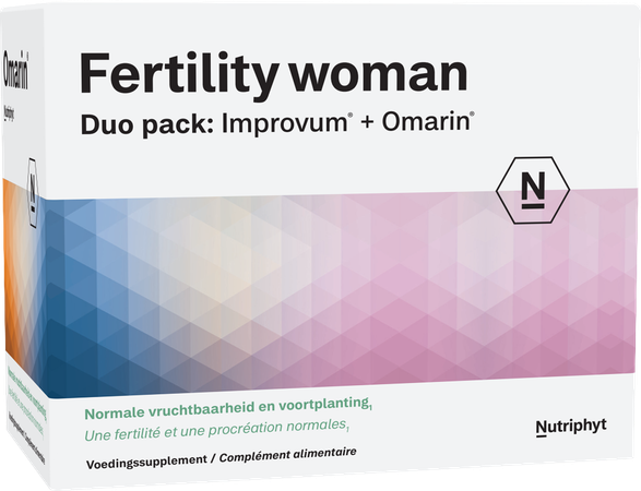 Fertility woman Duo 60 comp Improvum + 60 gélules Omarin 4
