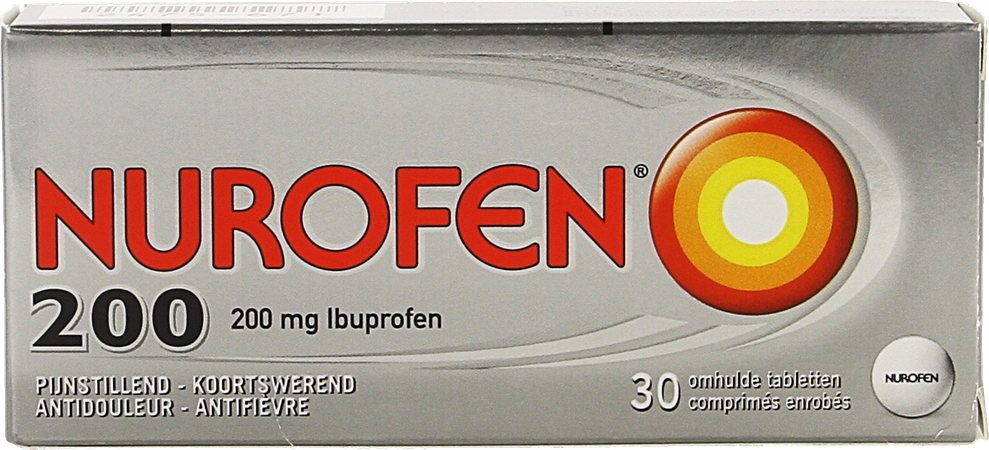 Nurofen Omhulde Tabl 30x200mg 3