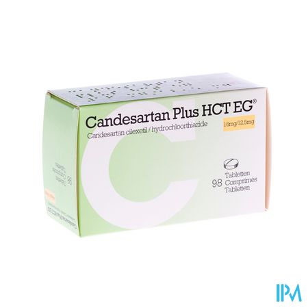 Candesartan Plus Hct EG 16Mg Tabl 98X16Mg/12,5Mg 1