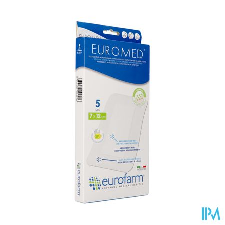 Euromed 7x12cm 5 Eilandpleister Steriel