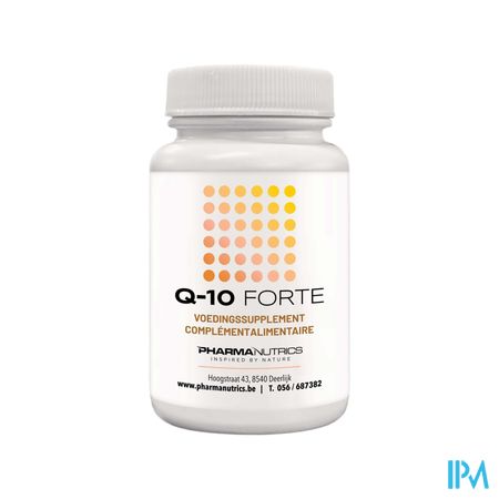 Q10 Forte Caps 30x100mg Pharmanutrics