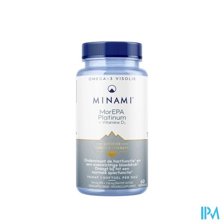 Minami Morepa Platinum Vitamine D3 Caps 60 1