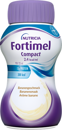 Fortimel Compact 2.4kcal Banaan 4x125ml 6