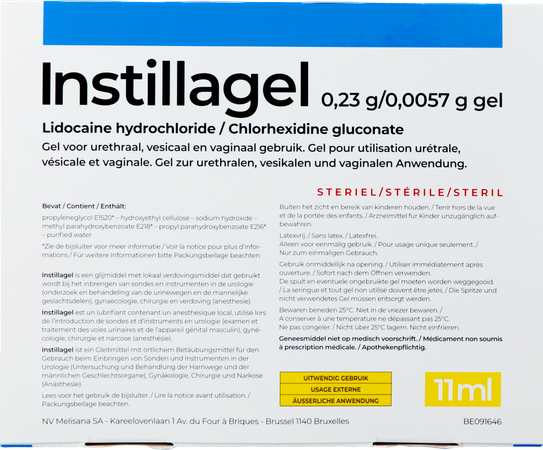 Instillagel Melisana 10 X 11ml 4