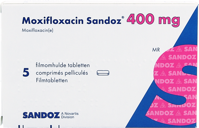 Moxifloxacin Sandoz 400mg Filmomh Tabl 5 4