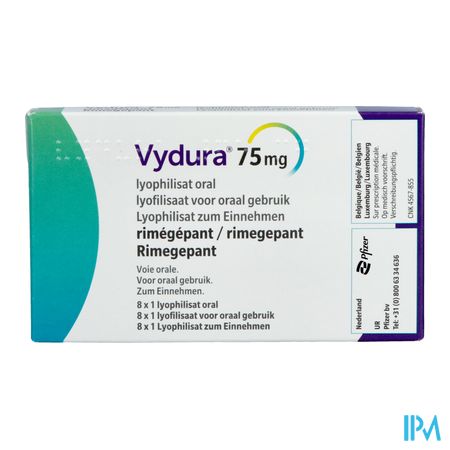 Vydura 75mg Lyophilisat Oral Fl 8x1 4