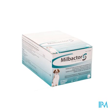 Milbactor 12,5mg/125mg Comp 48