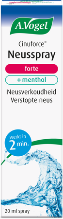 A.Vogel Cinuforce Neusspray Forte + Menthol 20ml 5