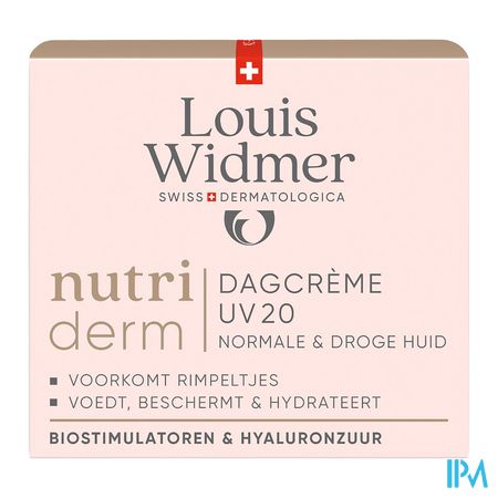Widmer Nutriderm Dagcrème Uv 20 50ml 1
