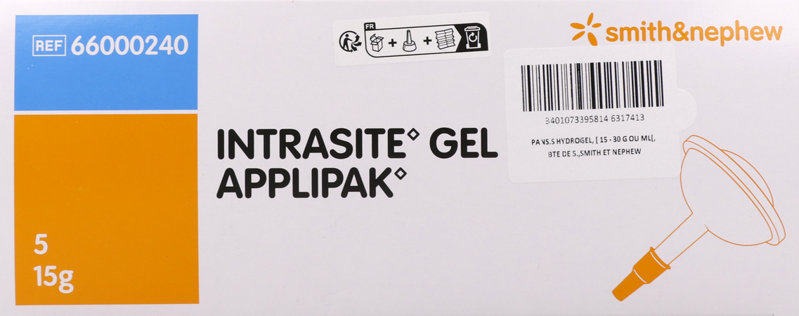 Intrasite Gel 5 X 15g 66000240 8