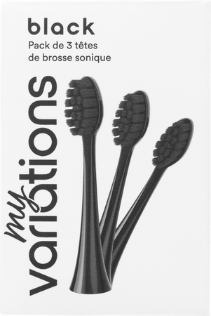 Myvariations Tetes Brosse Onyx Black Pack 3 1
