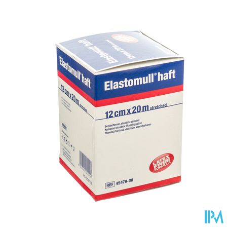 Elastomull Haft Latexvrij 12cmx20m 4547900 1